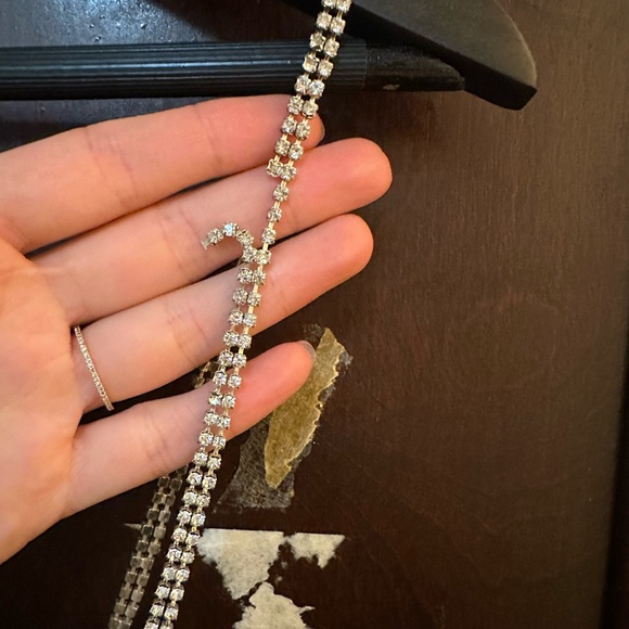 Black Minidress with Crystal Straps - Picture 4 of 4